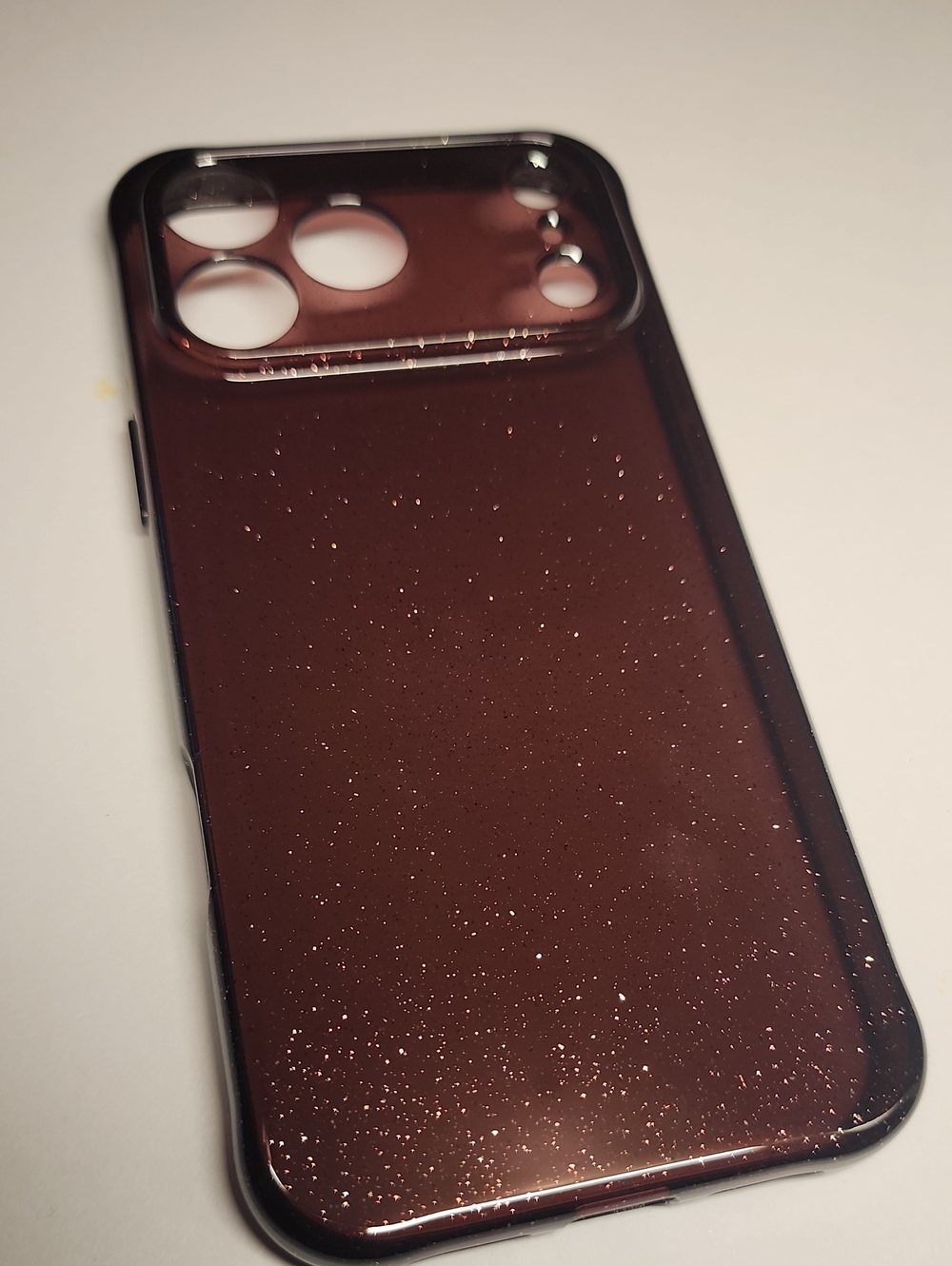 Brand new Apple IPhone 18 Pro Max Glitter Translucent Silicone Phone case